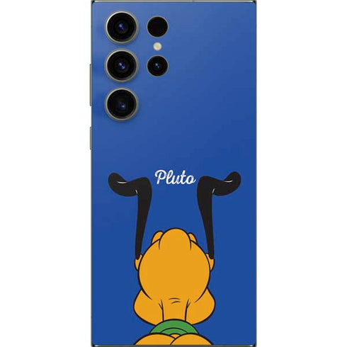 Disney Friends Pluto Backwards Galaxy S25 Ultra Skin